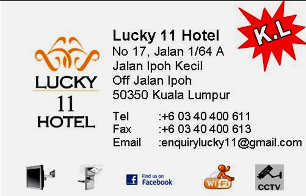 Lucky 11 Hotel Kuala Lumpur Exteriér fotografie